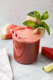 Minty Watermelon-Cucumber Smoothie